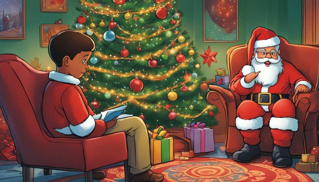 Answering kids' Santa questions