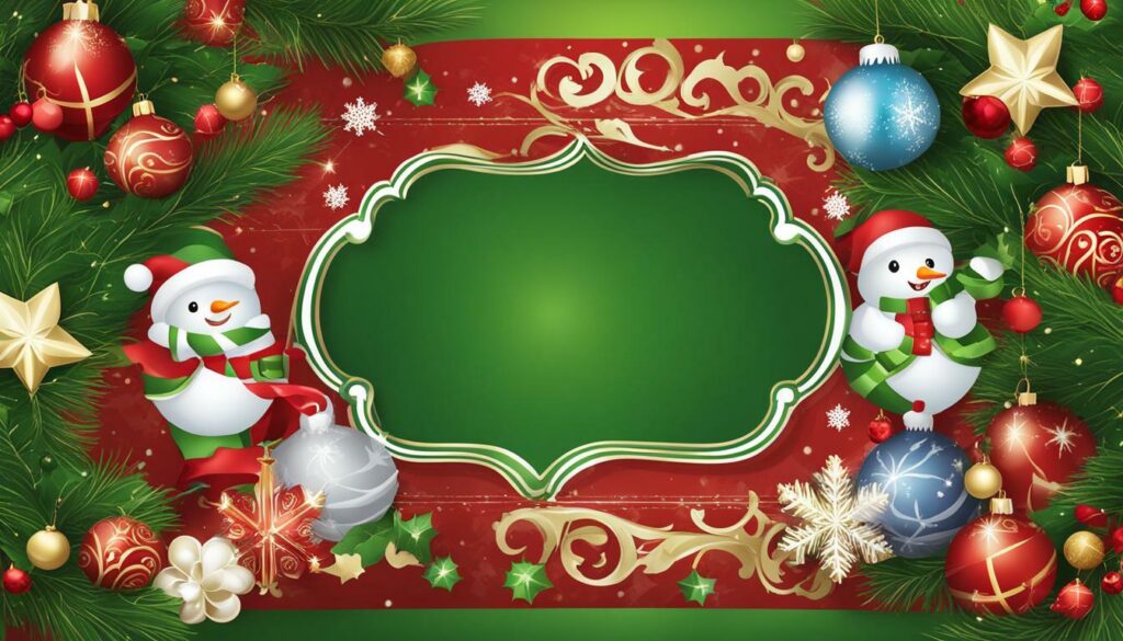 Christmas letter templates free