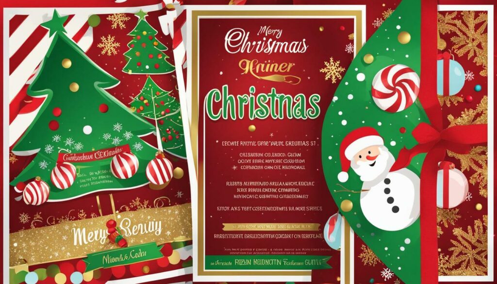 Customizable Christmas Flyer Design
