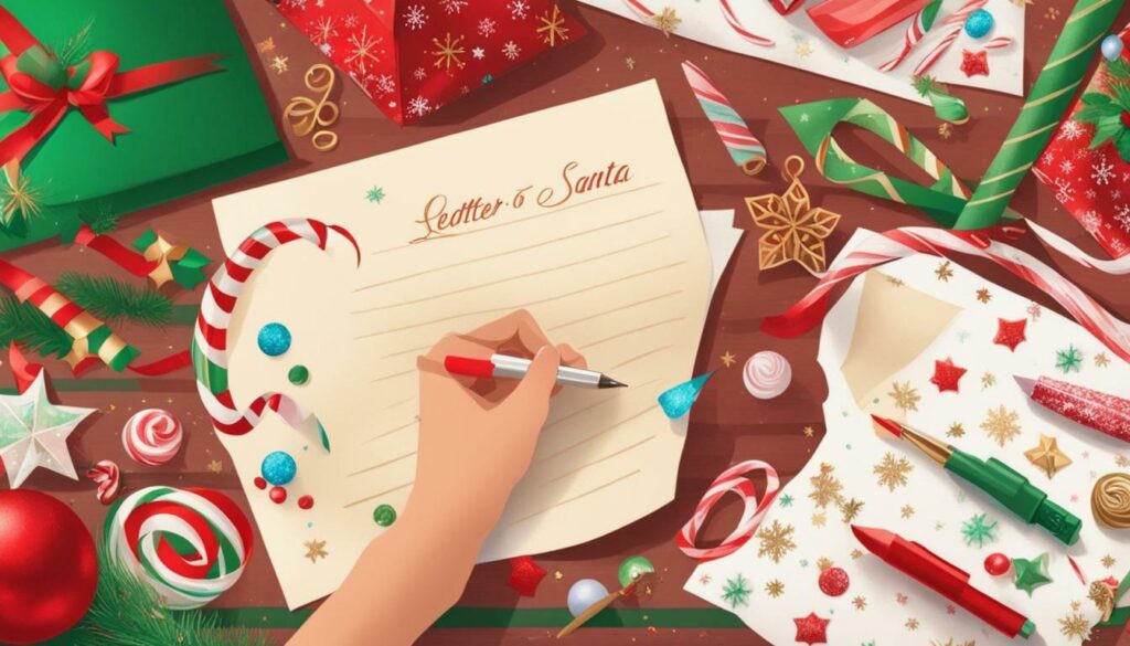 DIY Santa letter crafts