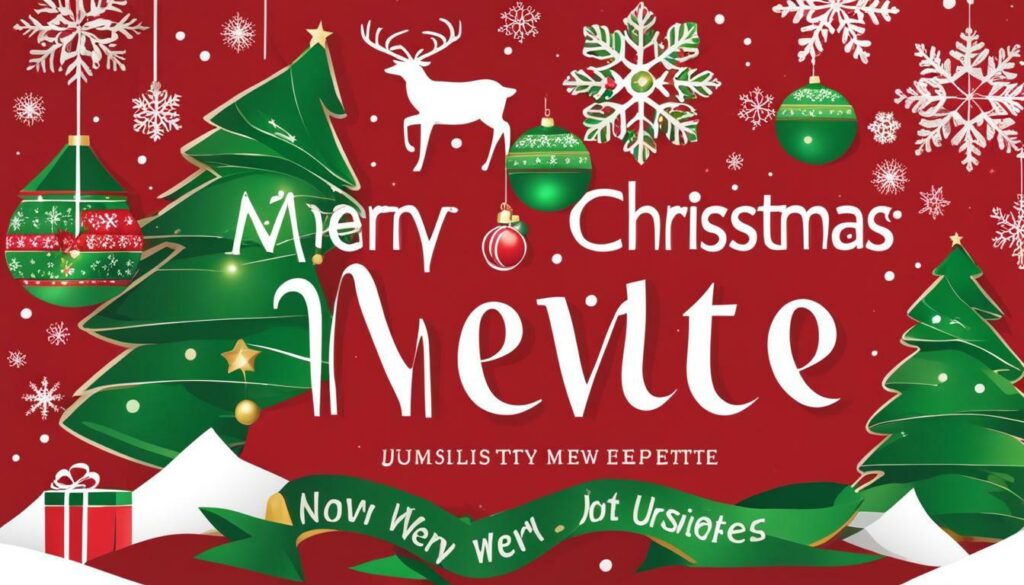 Free Christmas newsletter templates