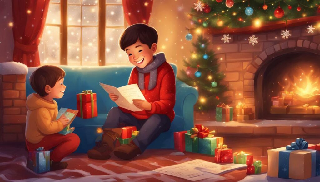 Santa letters for children with autism