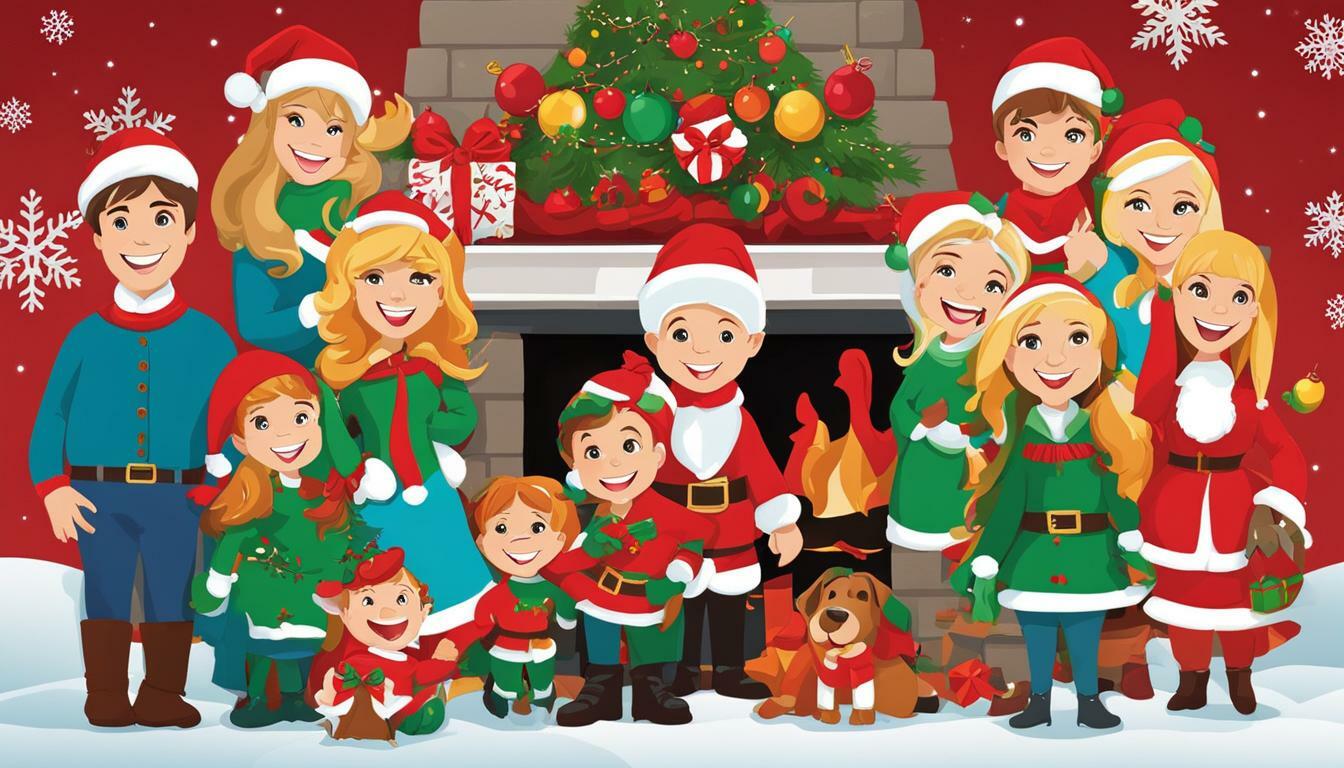 Create Holiday Cheer with a Brady Bunch Christmas Card Template