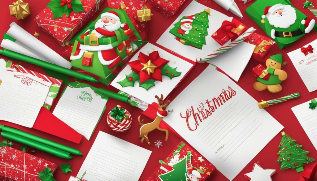 christmas letter templates free