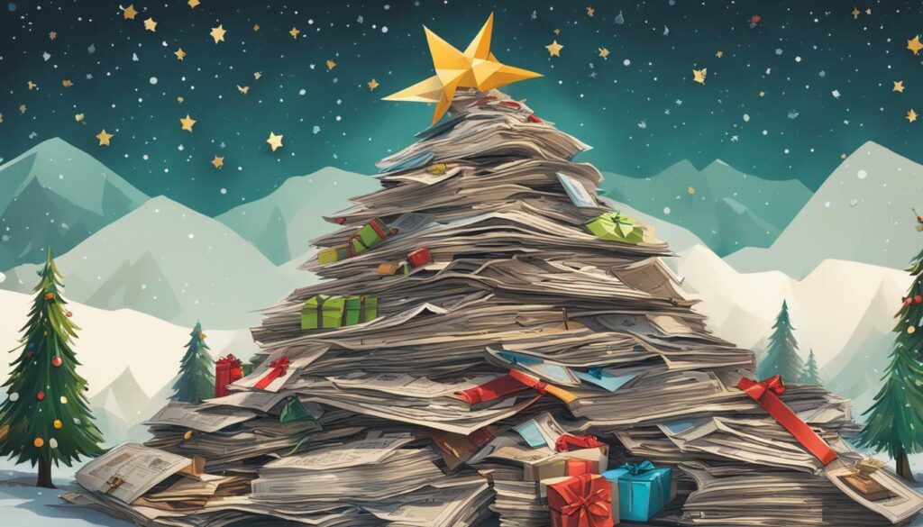 eco-conscious holiday letters