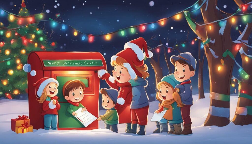 festive ways to deliver letters to santa