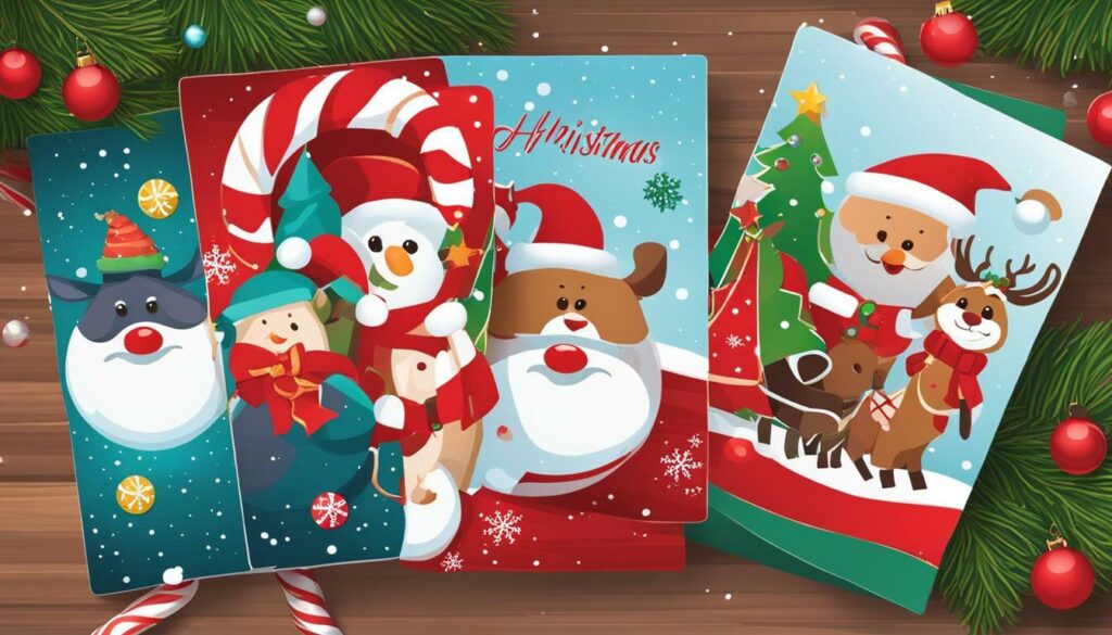 kids christmas card template