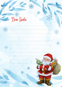 santa letter templates 34