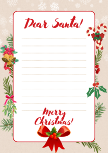 santa letter template 37