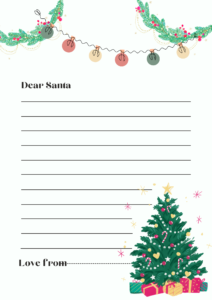 santa letter template 41