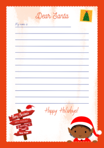 santa letter template 81