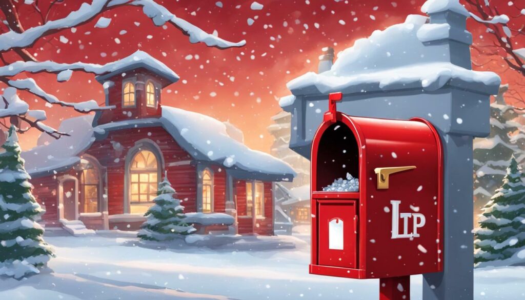 santa letter mailbox
