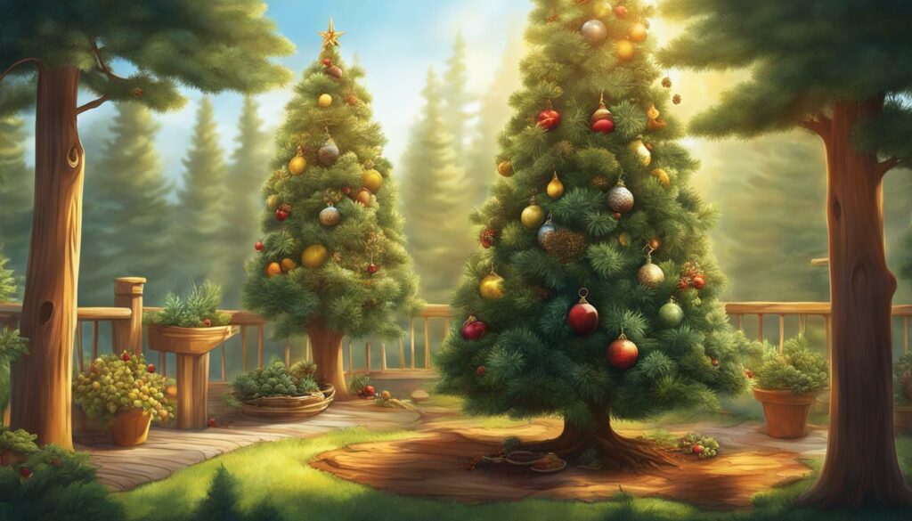 sustainable christmas tree