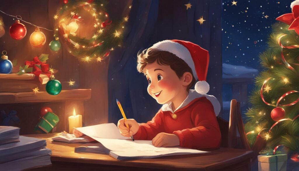 therapeutic effects of writing to santa