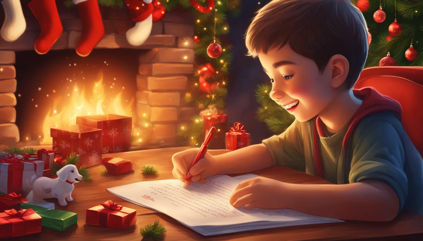 Santa letters for children with autism