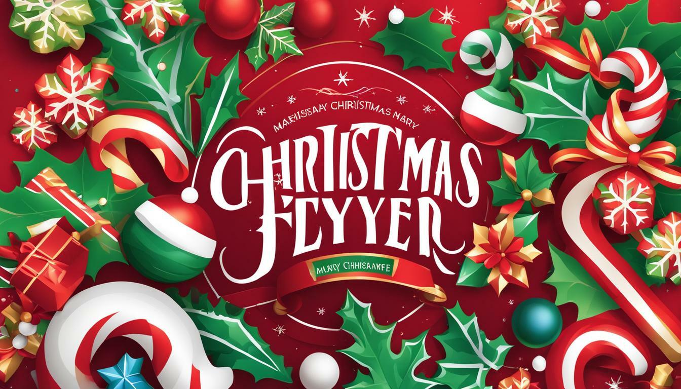 free christmas flyer template