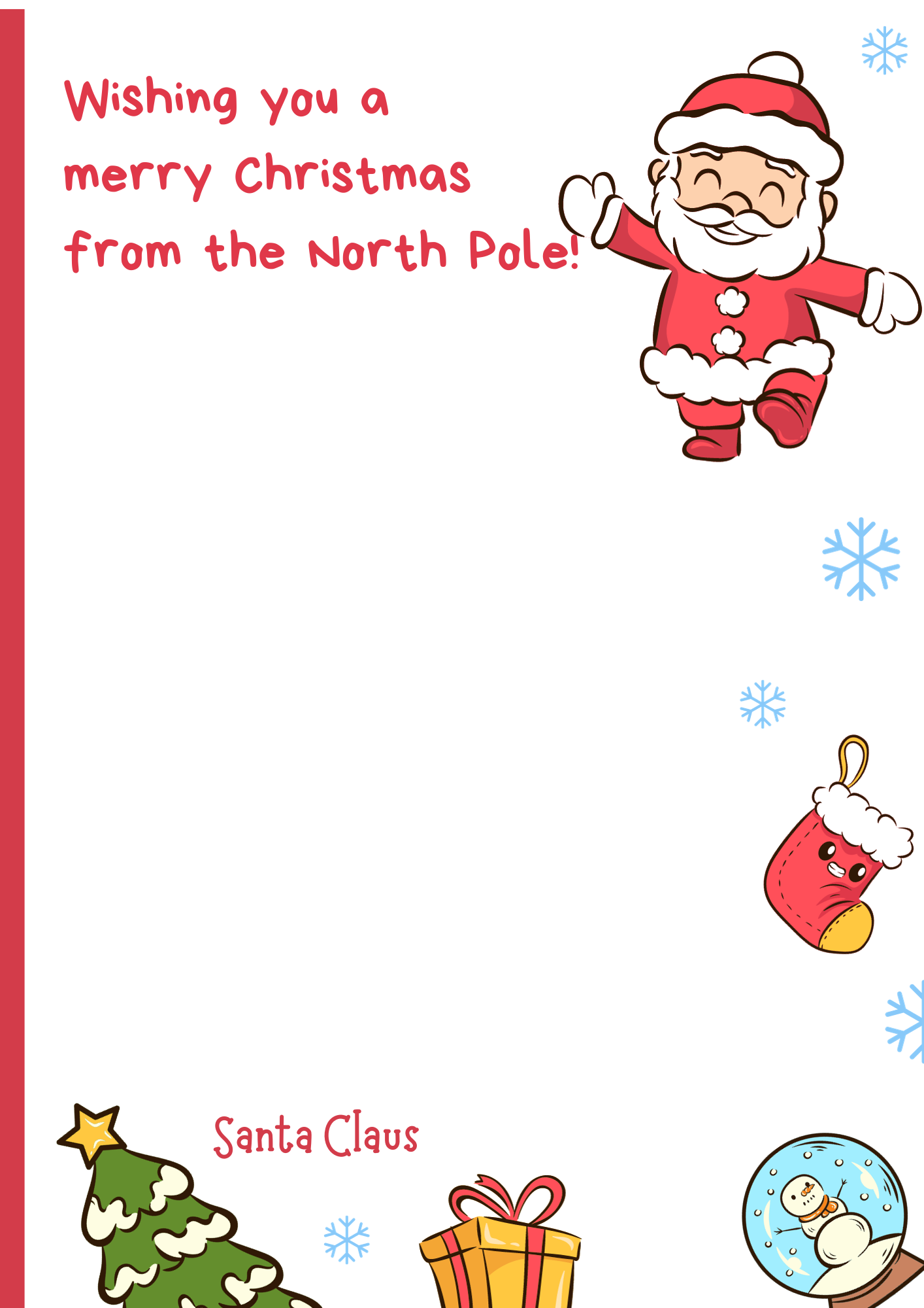 Top Examples of Dear Santa Letters for All Ages