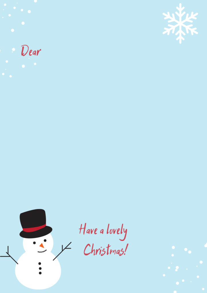Get Your Free Printable Santa Letters - Santa Letter 24 724x1024