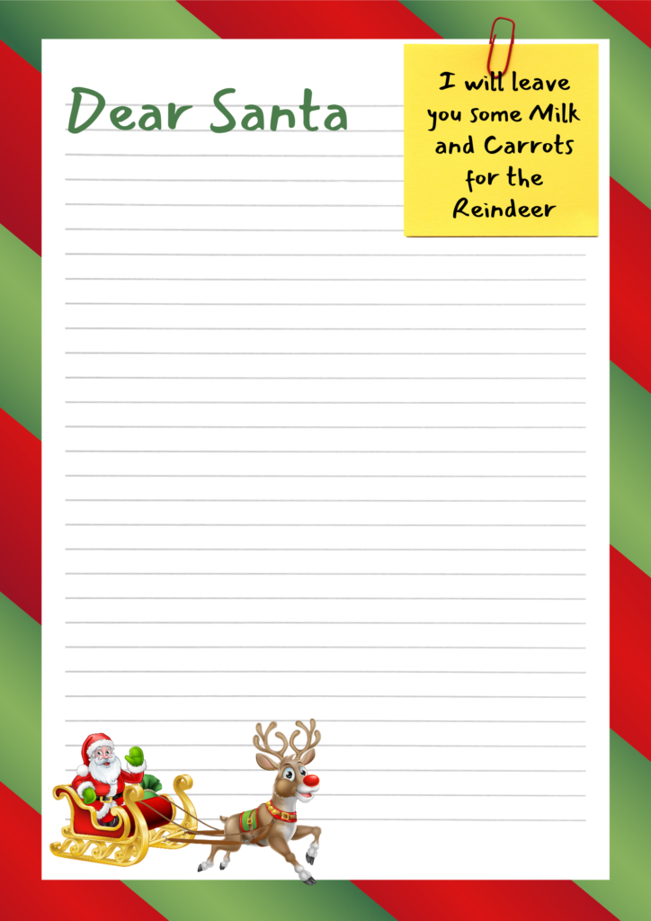 Download Your Free Printable Christmas Letter Templates Today!