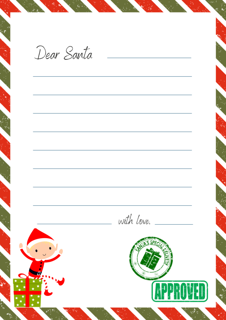 Download Your Free Printable Christmas Letter Templates Today!